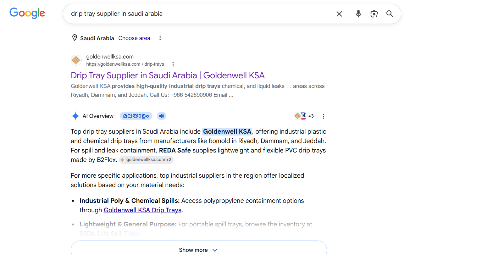 Dominating Search Results Across Product Categories
